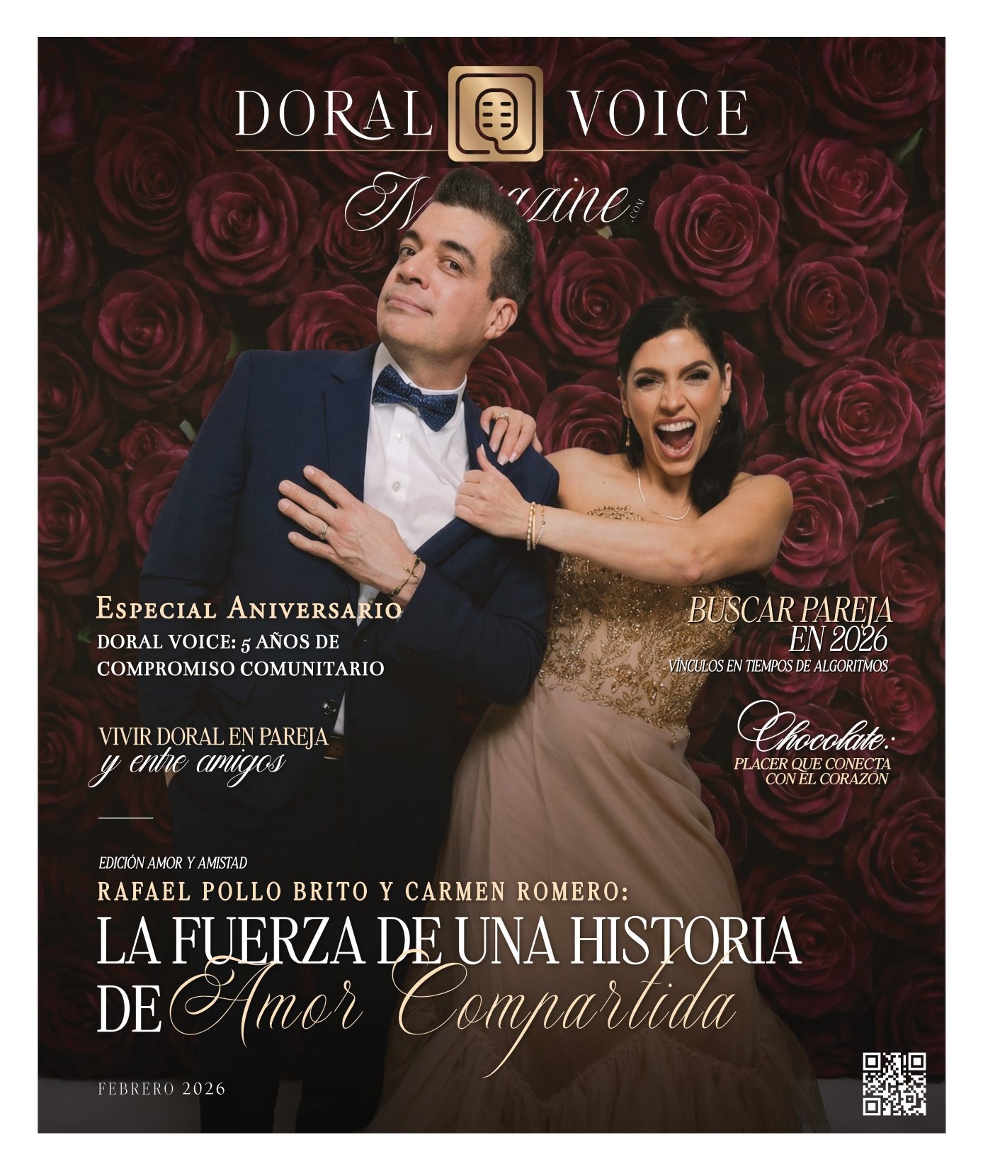 Portada de DoralVoice Magazine — Primera Edición