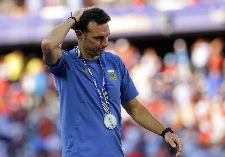 Scaloni rompe en llanto tras la dolorosa derrota de Argentina en la final del Mundial 2026