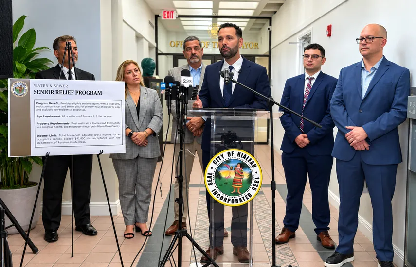Hialeah aprueba rebaja histórica en facturas de agua