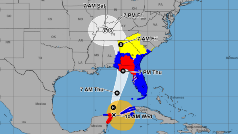 Huracán Isaías se fortalece a categoría 2 y pone en máxima alerta a las costas de Florida
